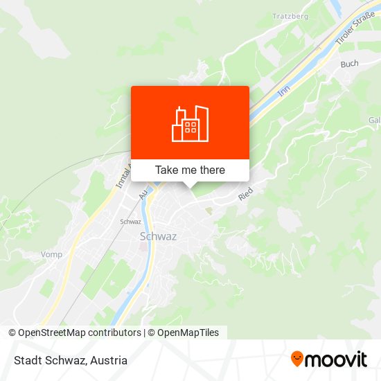 Stadt Schwaz map