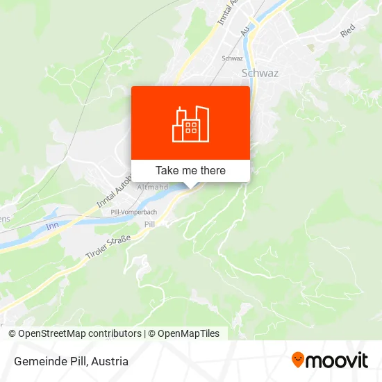 Gemeinde Pill map