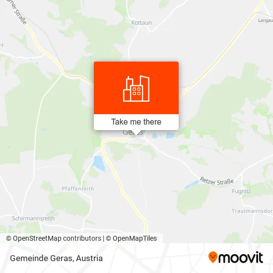 Gemeinde Geras map