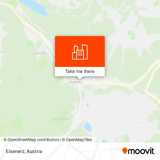 Eisenerz map