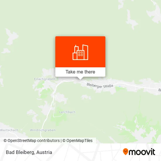 Bad Bleiberg map