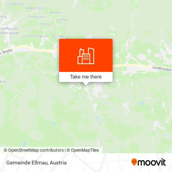 Gemeinde Ellmau map