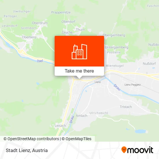 Stadt Lienz map