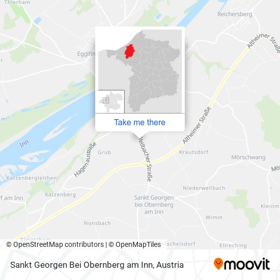 Sankt Georgen Bei Obernberg am Inn map