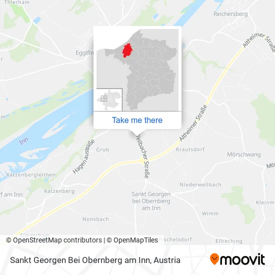 Sankt Georgen Bei Obernberg am Inn map