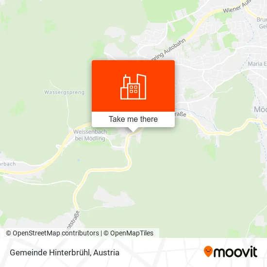 Gemeinde Hinterbrühl map