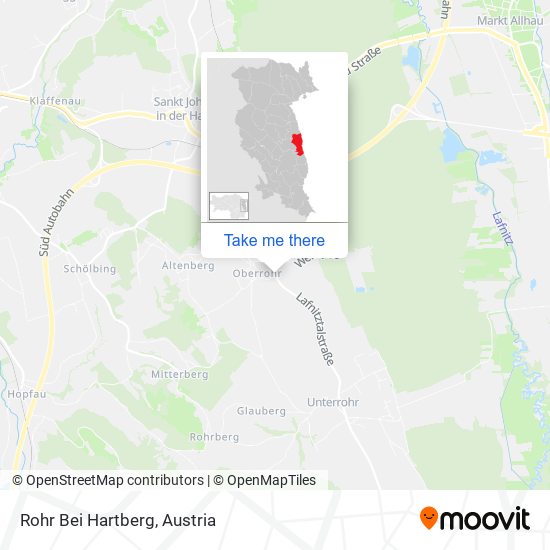 Rohr Bei Hartberg map