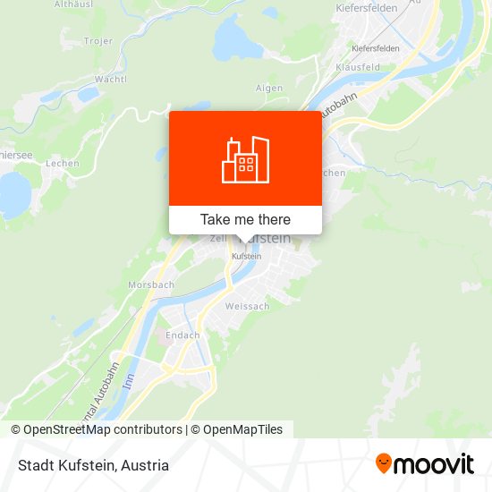 Stadt Kufstein map