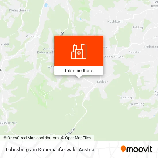 Lohnsburg am Kobernaußerwald map