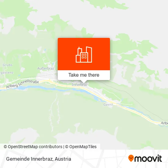Gemeinde Innerbraz map