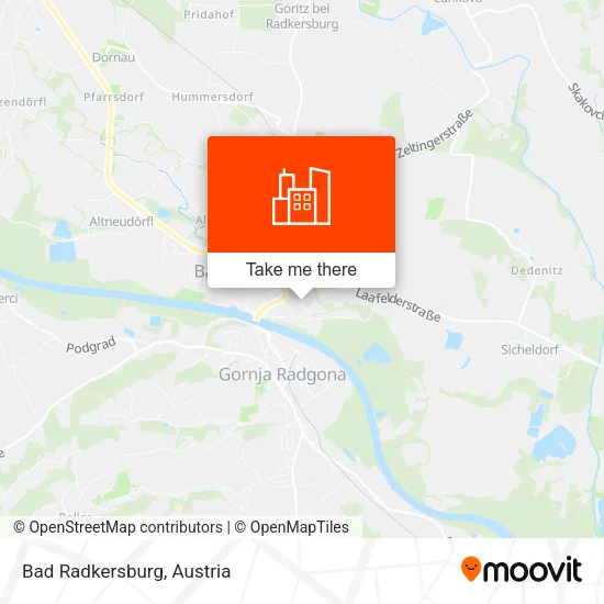 Bad Radkersburg map