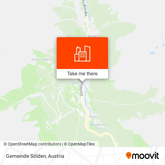 Gemeinde Sölden map