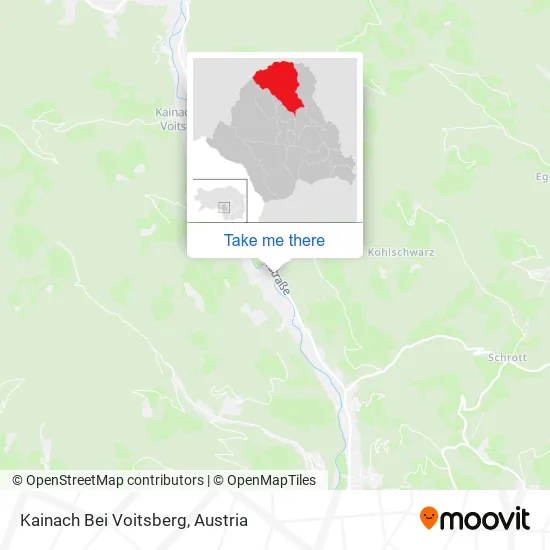 Kainach Bei Voitsberg map