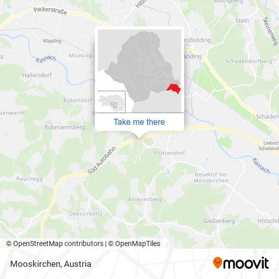 Mooskirchen map