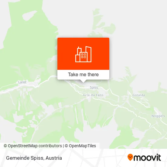 Gemeinde Spiss map