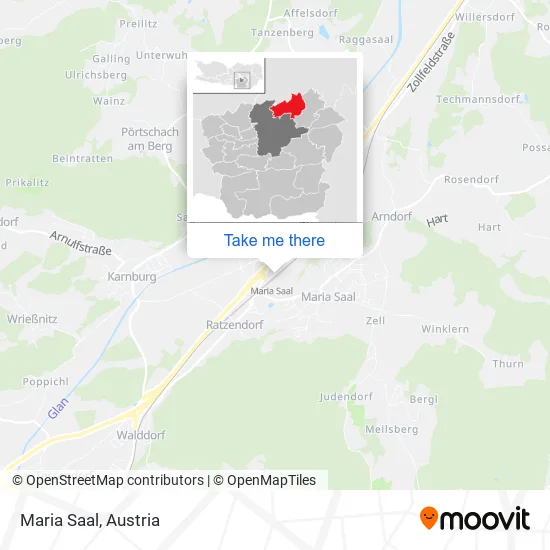 Maria Saal map