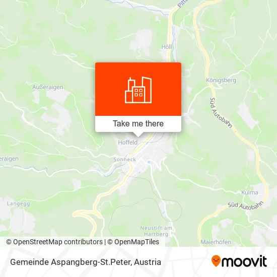 Gemeinde Aspangberg-St.Peter map