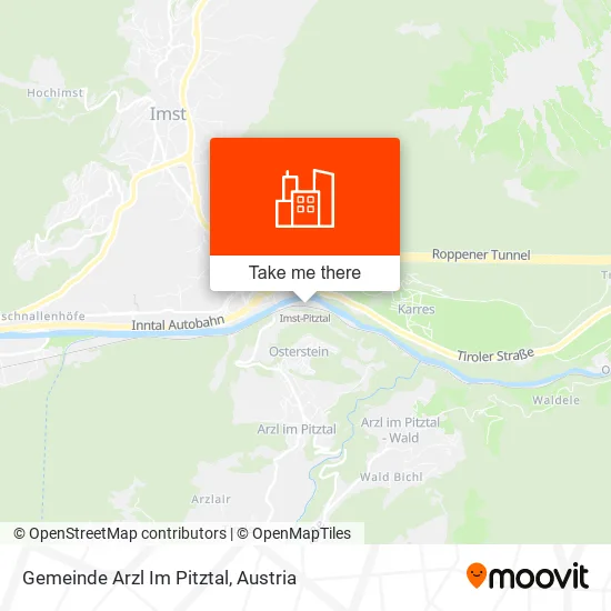 Gemeinde Arzl Im Pitztal map