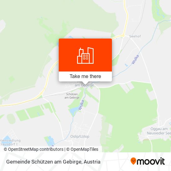 Gemeinde Schützen am Gebirge map