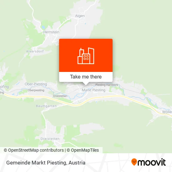 Gemeinde Markt Piesting map