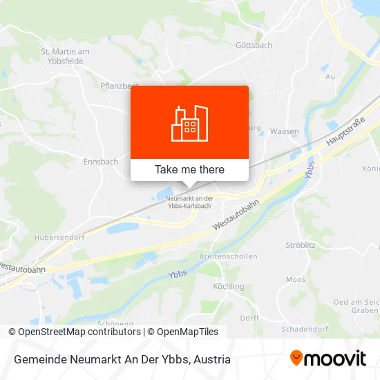 Gemeinde Neumarkt An Der Ybbs map