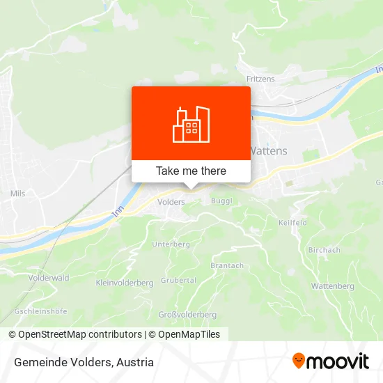 Gemeinde Volders map
