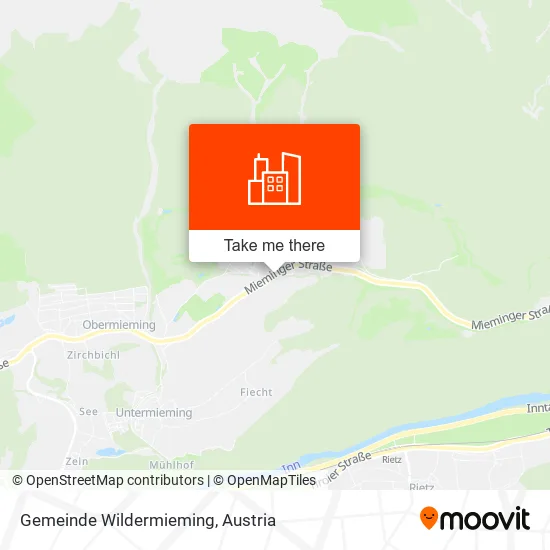 Gemeinde Wildermieming map