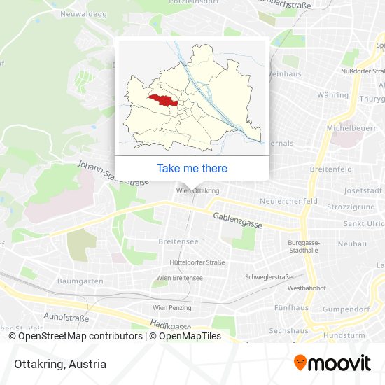 Ottakring map