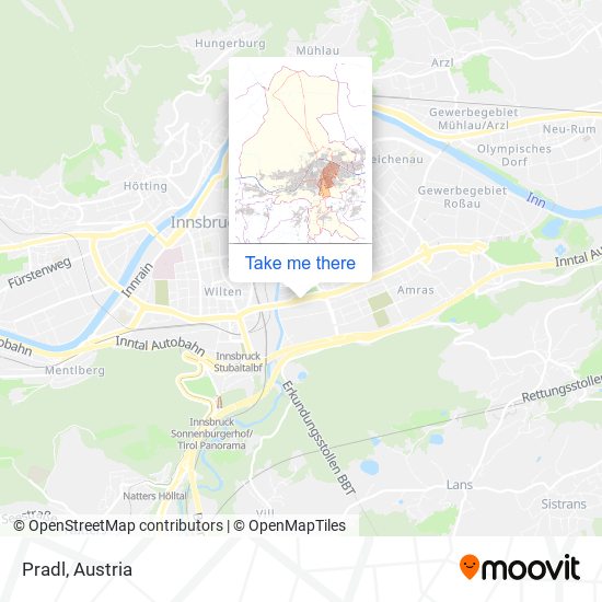 Pradl map