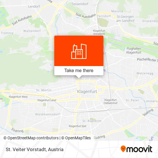 St. Veiter Vorstadt map