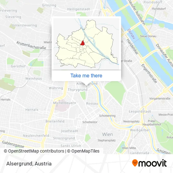 Alsergrund map