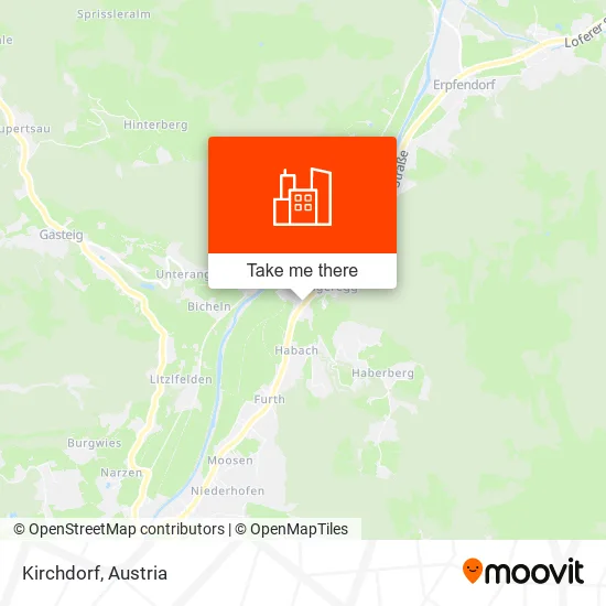 Kirchdorf map