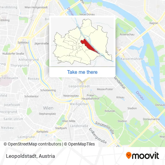 Leopoldstadt map