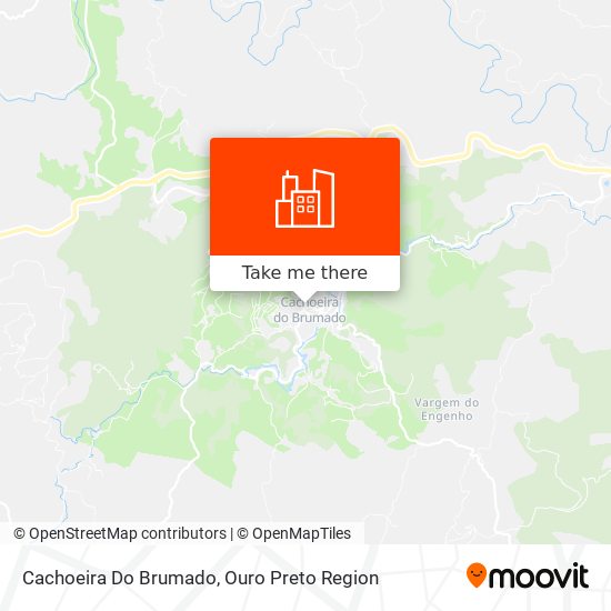 Cachoeira Do Brumado map