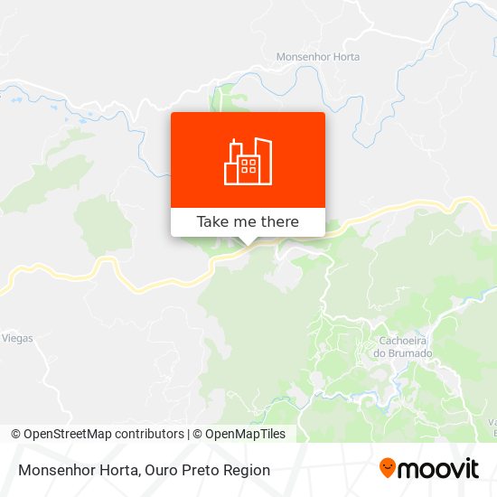 Monsenhor Horta map