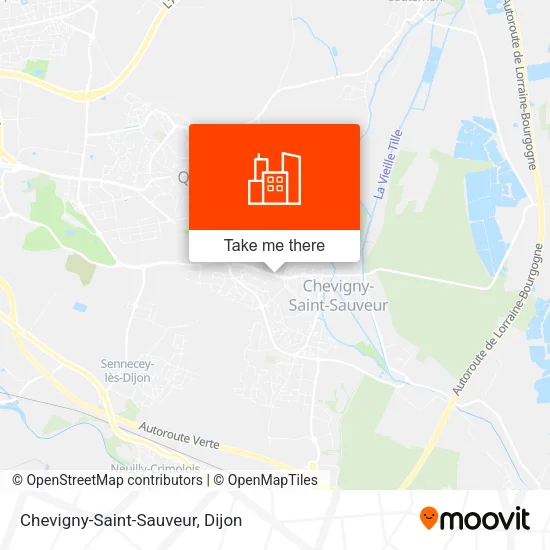 Chevigny-Saint-Sauveur map