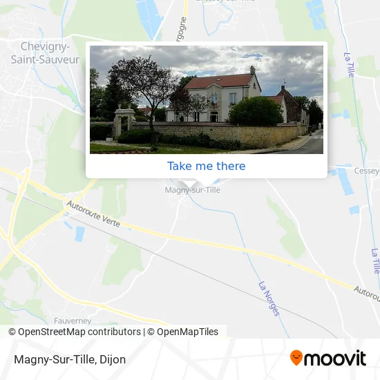 Magny-Sur-Tille map