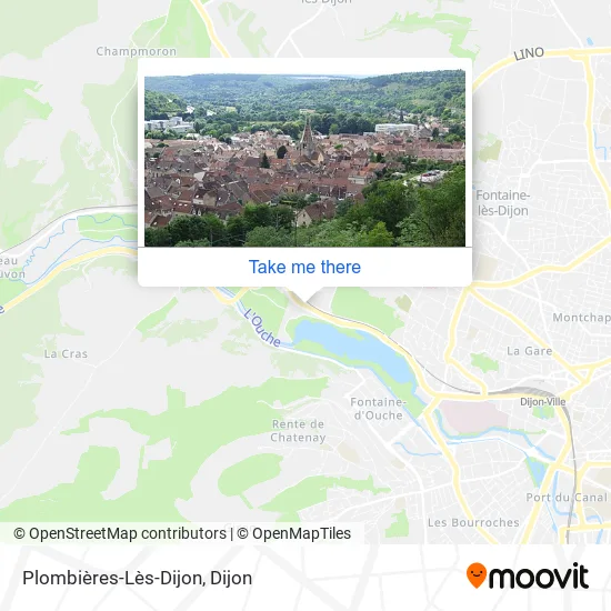 Plombières-Lès-Dijon map