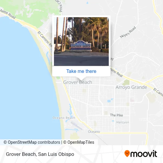 Grover Beach map