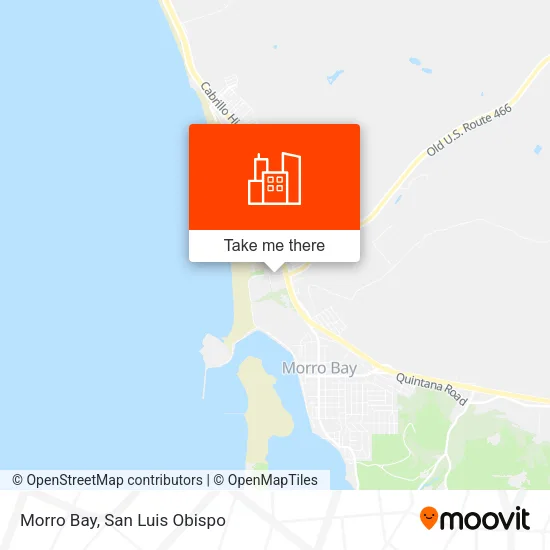 Morro Bay map