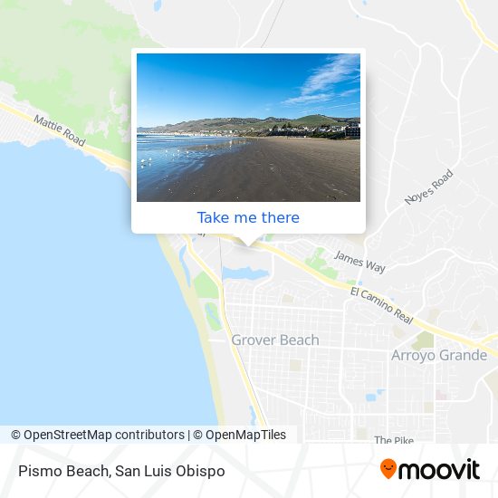 Pismo Beach map
