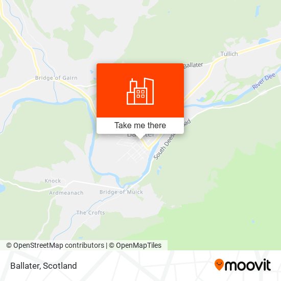 Ballater map