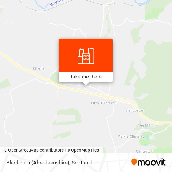 Blackburn (Aberdeenshire) map