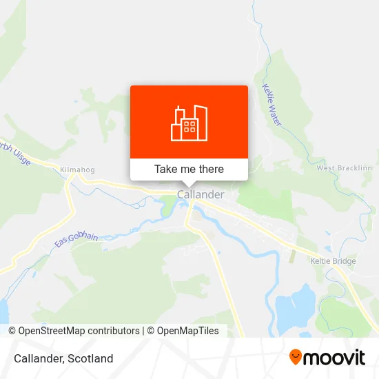 Callander map