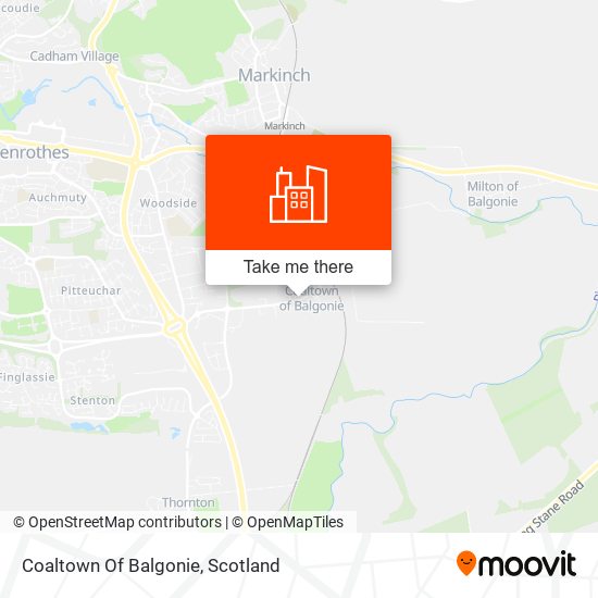 Coaltown Of Balgonie map