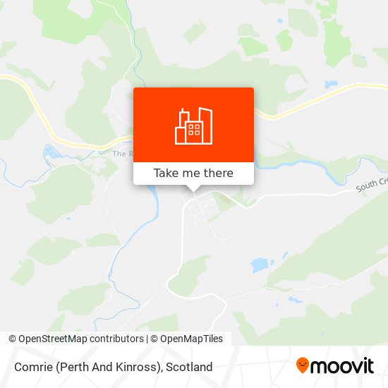 Comrie (Perth And Kinross) map