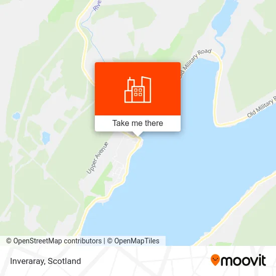 Inveraray map
