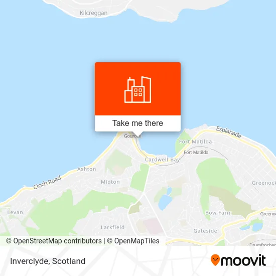 Inverclyde map