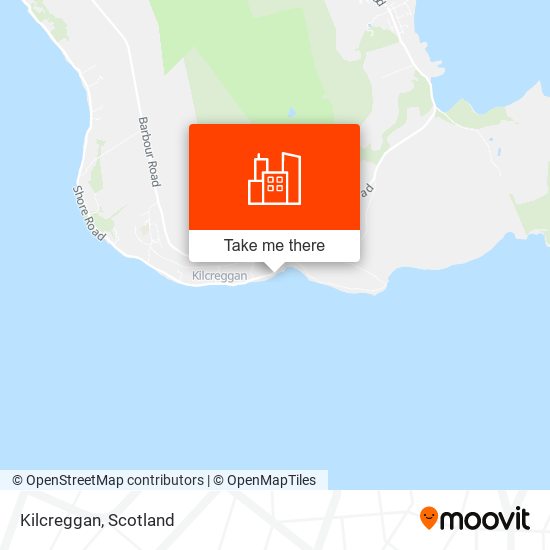 Kilcreggan map