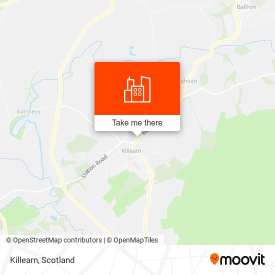 Killearn map